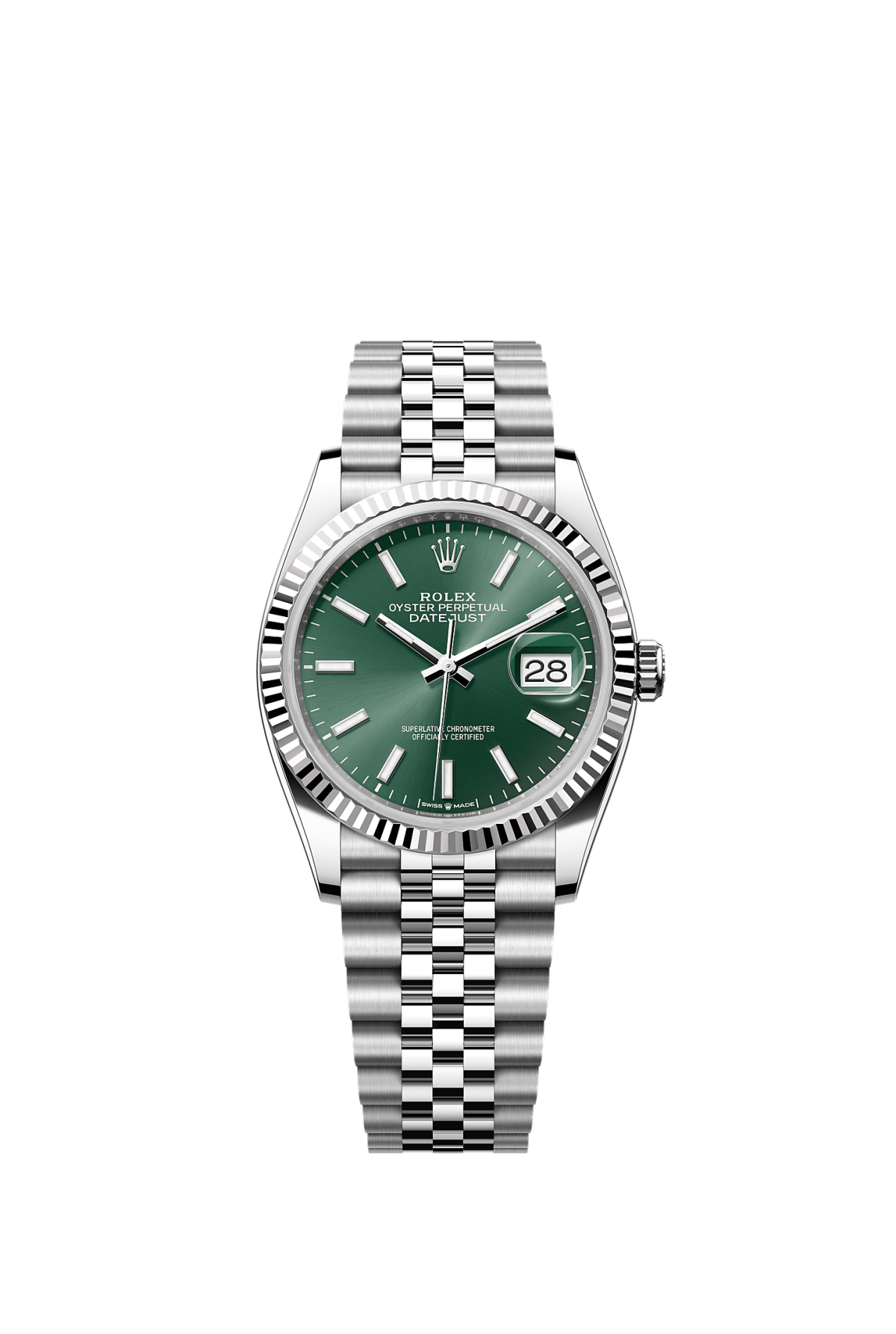 Rolex Datejust 36 — Mint Green