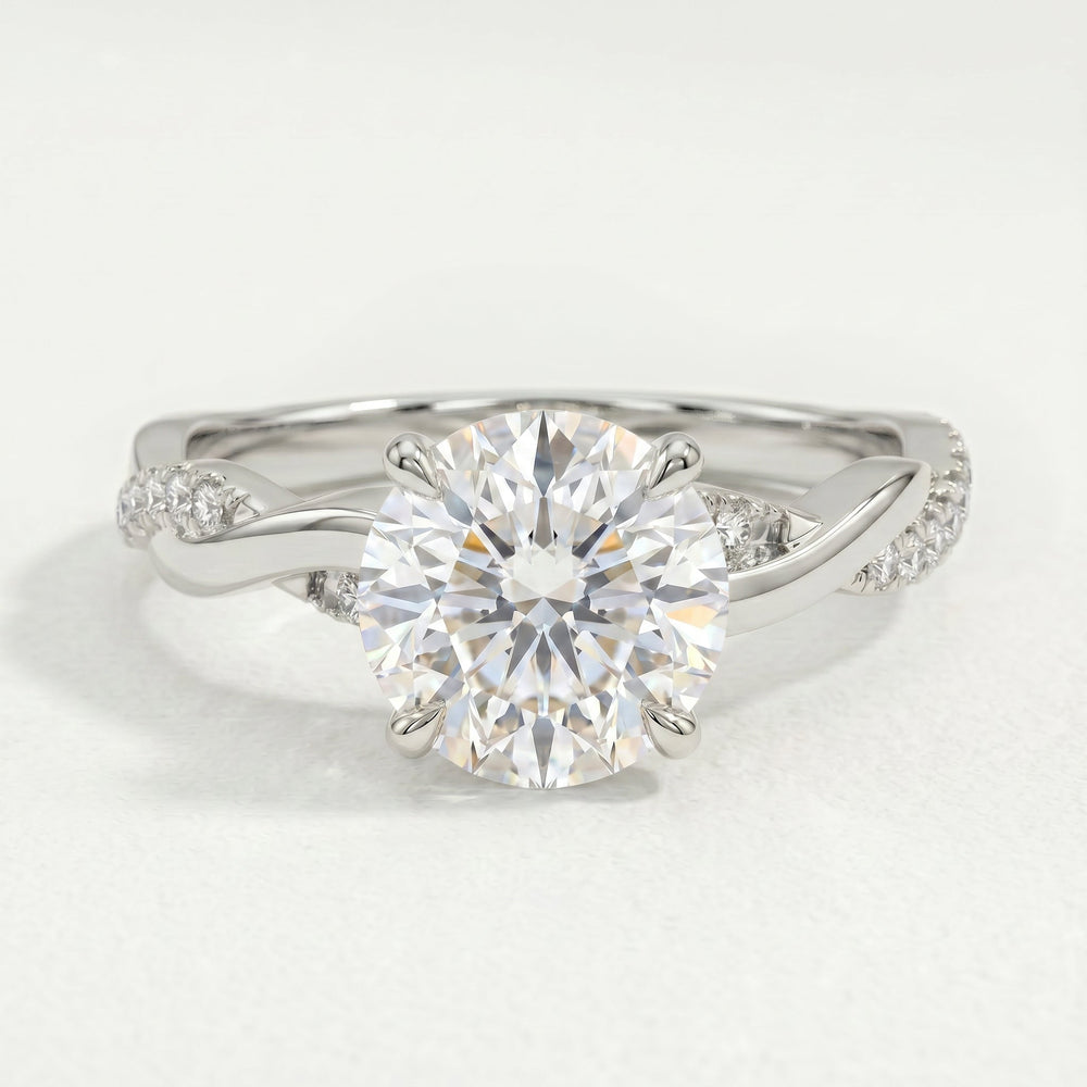 Eden Vine Solitaire — Platinum