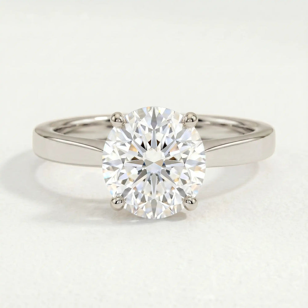 Lottie Four-Claw Solitaire — Platinum